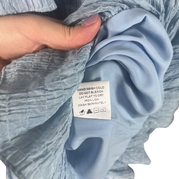 Majorelle Sofia Mini Dress Bow Cocktail Cottage Coquette Fairy Pastel Boho Small - Picture 8 of 11